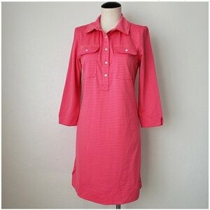 Vineyard Vines Sankaty Striped Margo Shirt Dress Size M